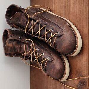 DANNER BULL RUN 6" BROWN CRISTY   USA Made Leather Quick Loops Vibram Sole Sz 11